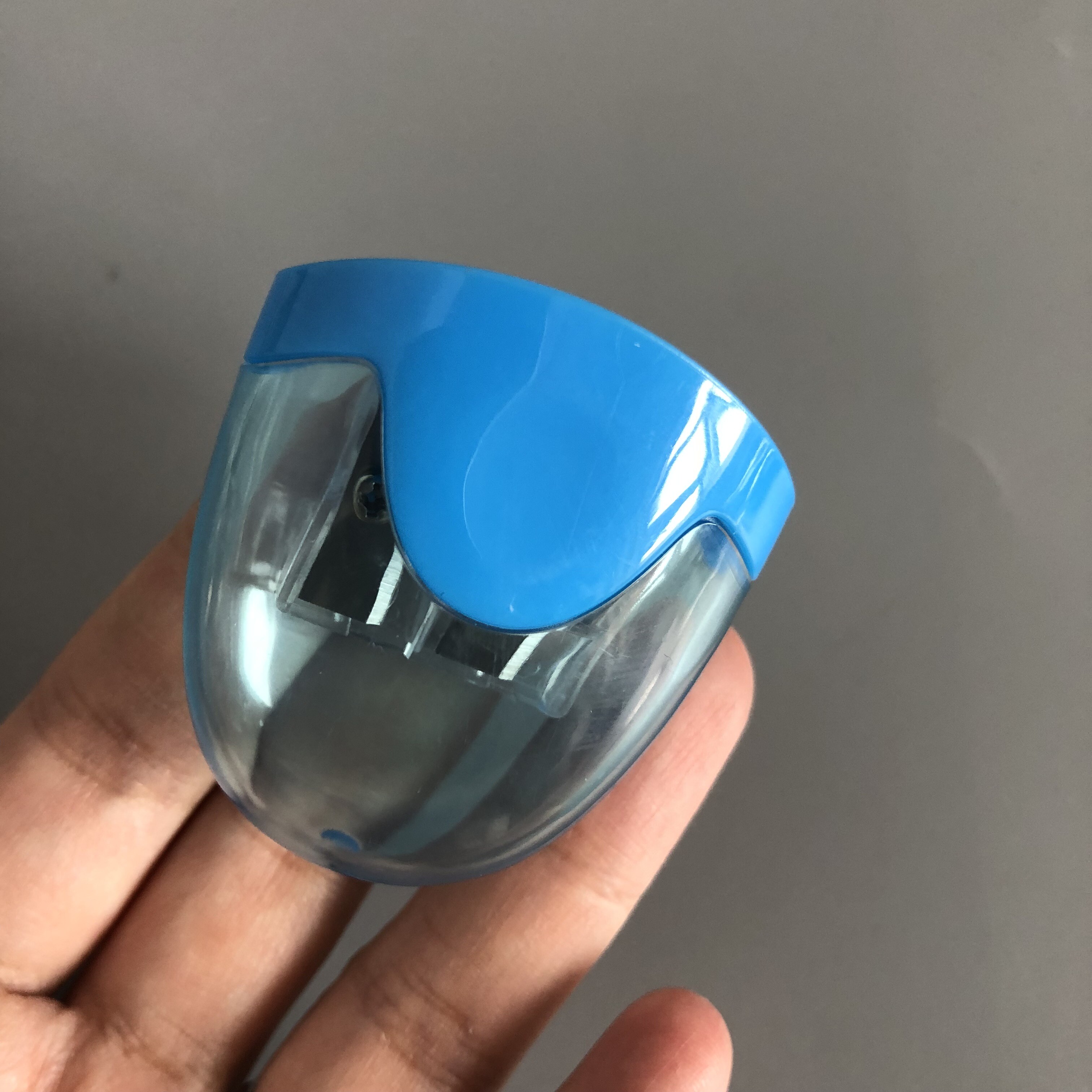 Students Colored Plastic Double-Hole Sharpener with Custom Logo